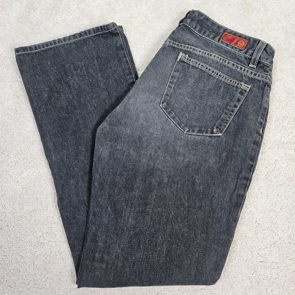 Adriano Goldschmied (AG) "The Gemini" jean Black Wash Denim Womens Bootcut Jeans